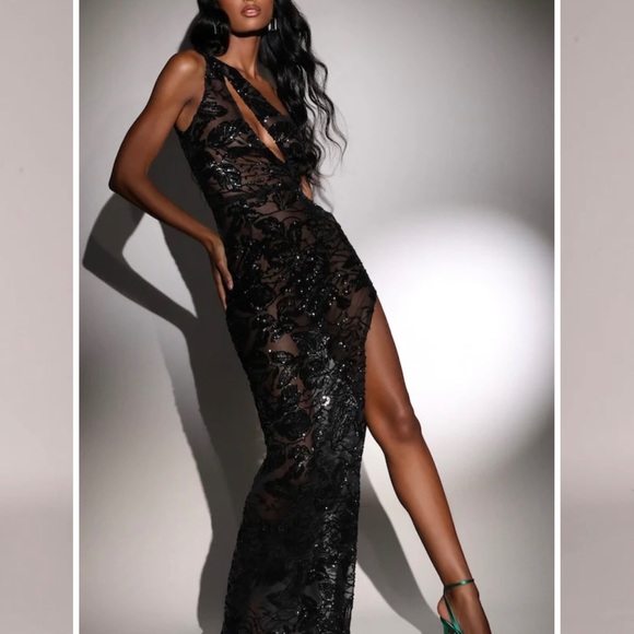 Modaglam Goddess Cutout Maxi Dress - Picture 2 of 2